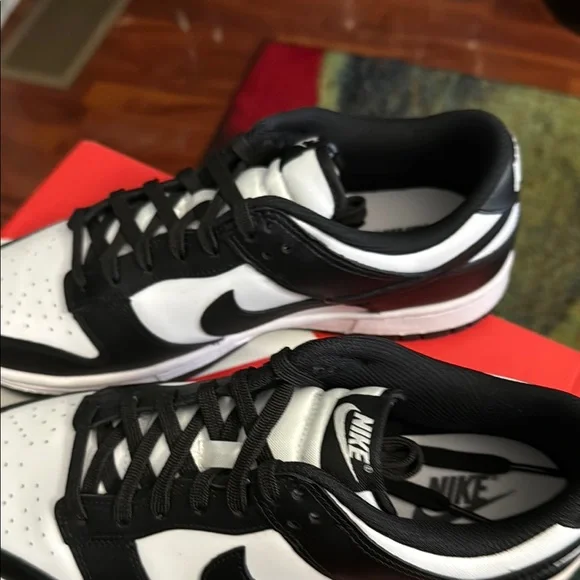 Nike Black and White Panda Sneakers - Picture 6 of 6